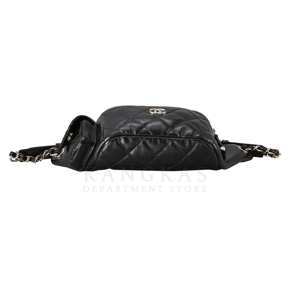 CHANEL(USED)샤넬 시즌 카프스킨 체인 범백