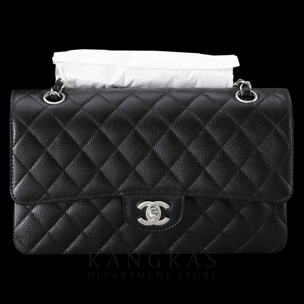 CHANEL(USED)샤넬 캐비어 클래식 미듐 플랩백