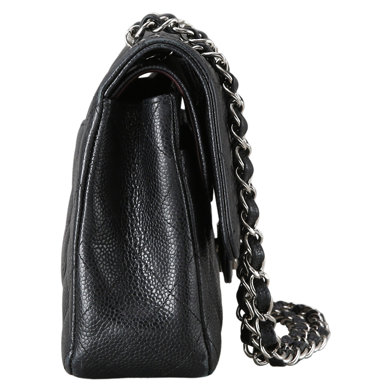 CHANEL(USED)샤넬 클래식 캐비어 미듐