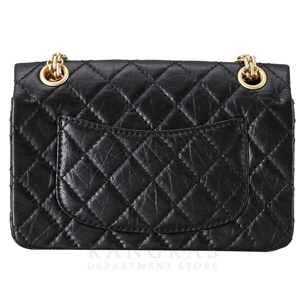 CHANEL(USED)샤넬 2.55 빈티지 클래식 미듐24 금장
