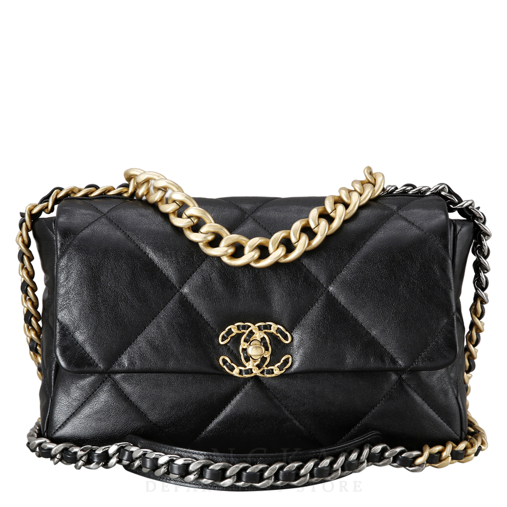 CHANEL(USED)샤넬 19백 라지 블랙