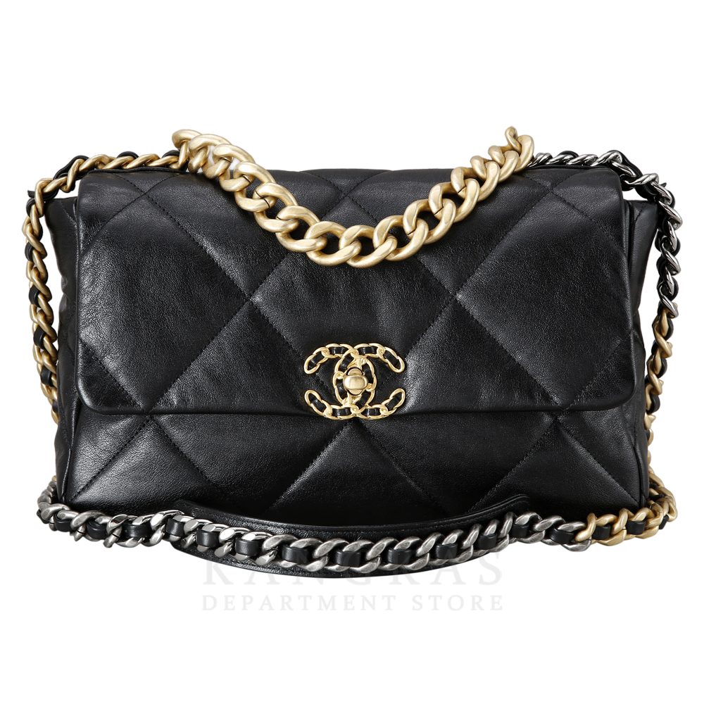 CHANEL(USED)샤넬 19백 라지 블랙