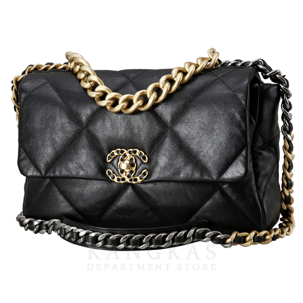 CHANEL(USED)샤넬 19백 라지 블랙