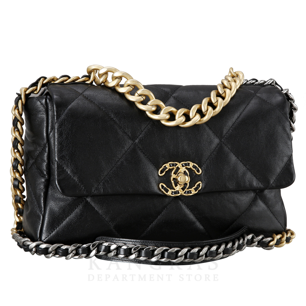 CHANEL(USED)샤넬 19백 라지 블랙