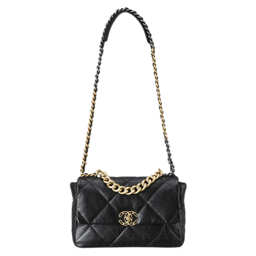 CHANEL(USED)샤넬 19백 라지 블랙