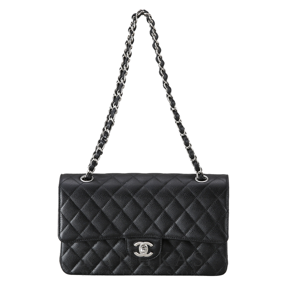 CHANEL(USED)샤넬 클래식 캐비어 미듐