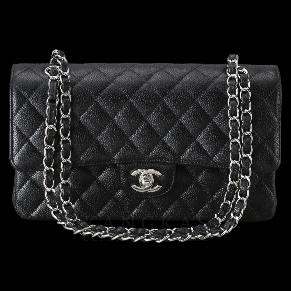 CHANEL(USED)샤넬 클래식 캐비어 미듐