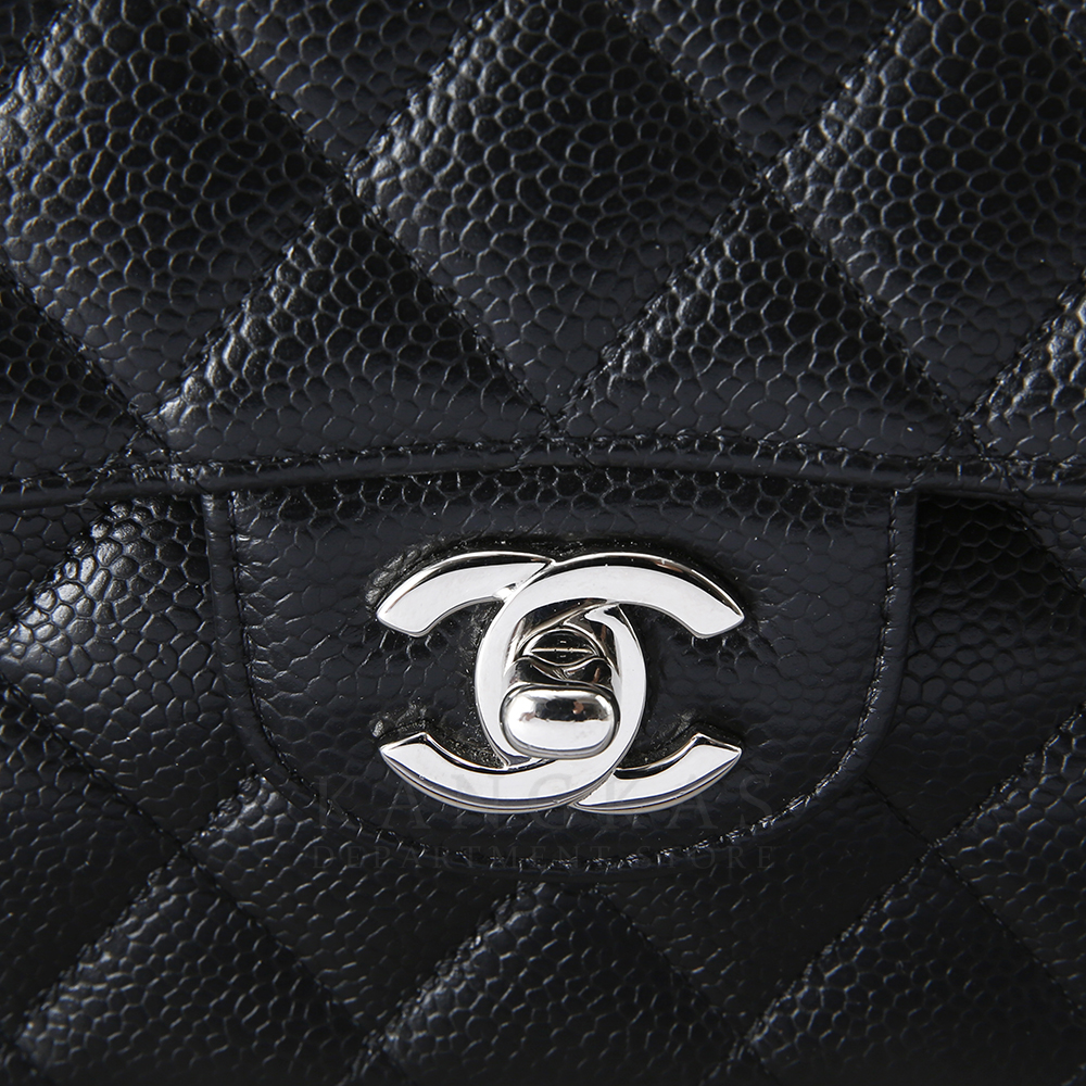 CHANEL(USED)샤넬 클래식 캐비어 미듐