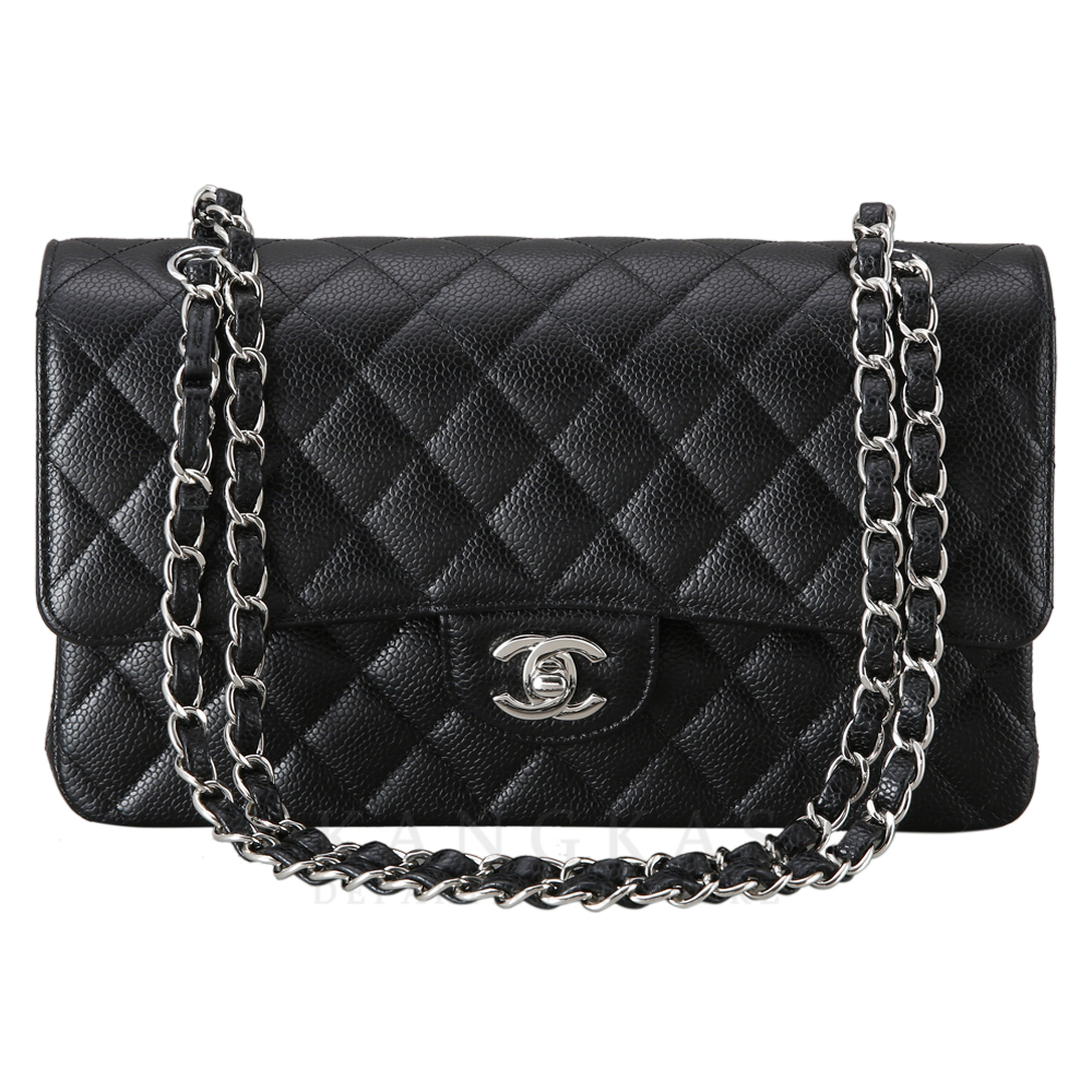CHANEL(USED)샤넬 클래식 캐비어 미듐