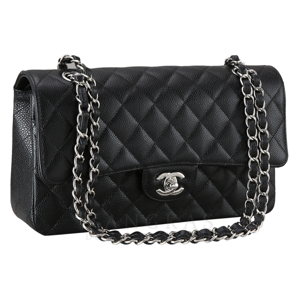 CHANEL(USED)샤넬 클래식 캐비어 미듐