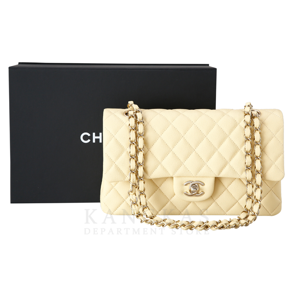 CHANEL(USED)샤넬 캐비어 클래식 미듐 플랩백
