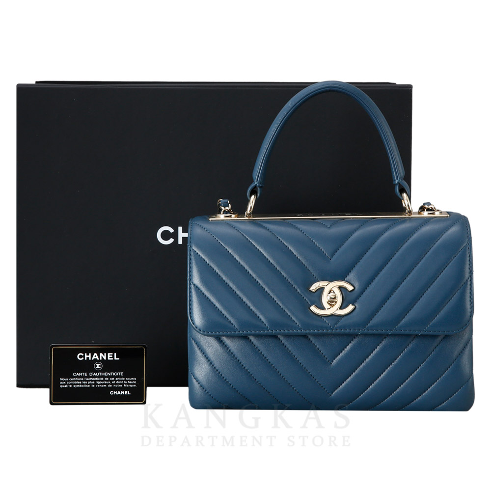 CHANEL(USED)샤넬 쉐브론 퀼팅 트렌디 CC