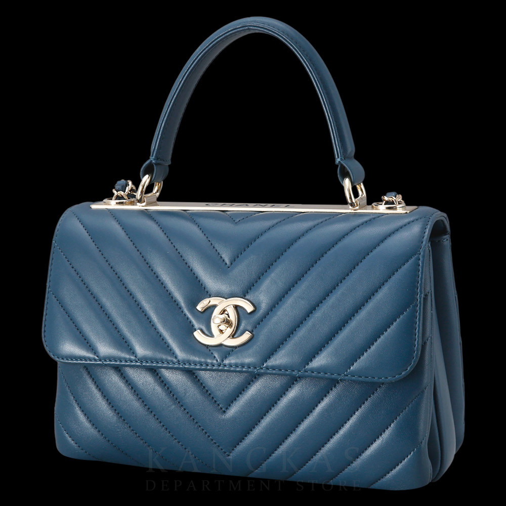 CHANEL(USED)샤넬 쉐브론 퀼팅 트렌디 CC