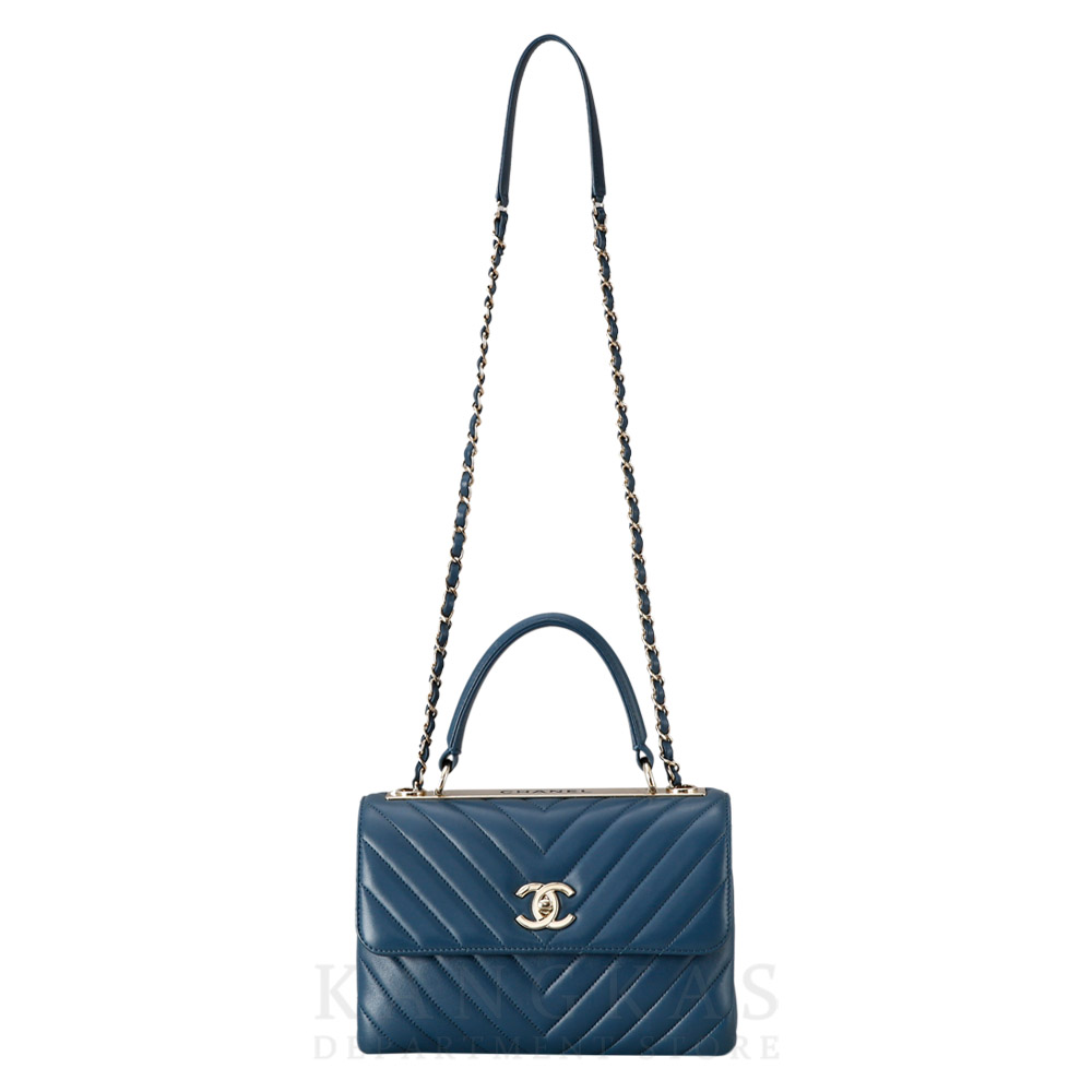 CHANEL(USED)샤넬 쉐브론 퀼팅 트렌디 CC
