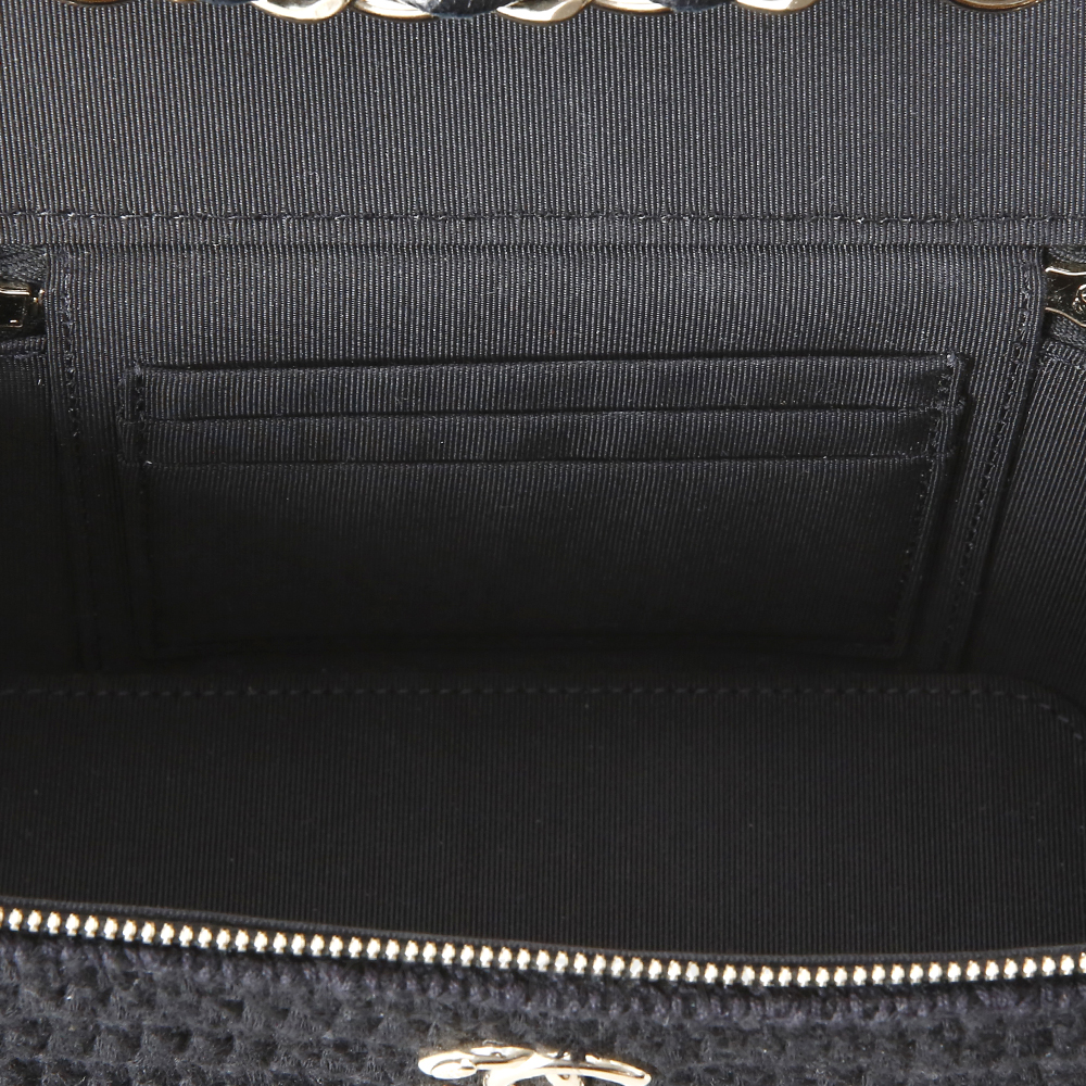 CHANEL(USED)샤넬 시즌 트위드 베니티 체인 백