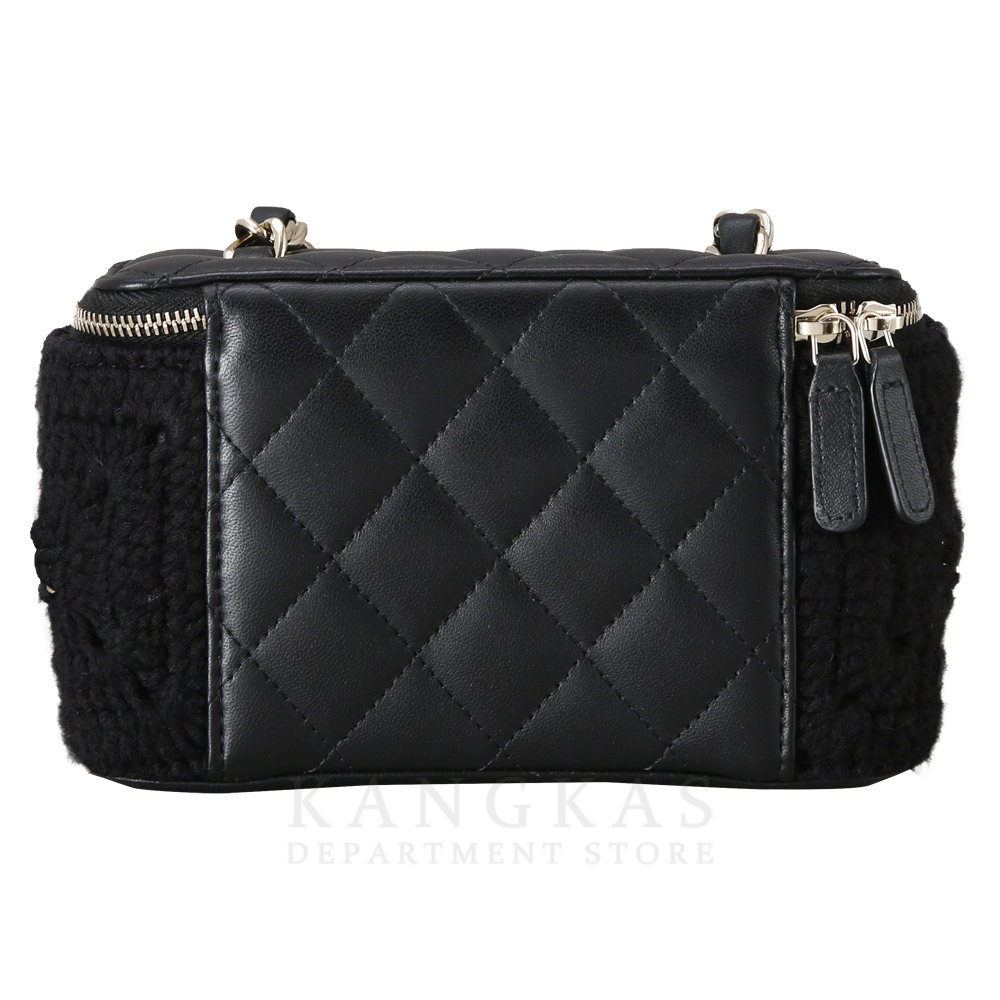 CHANEL(USED)샤넬 시즌 트위드 베니티 체인 백