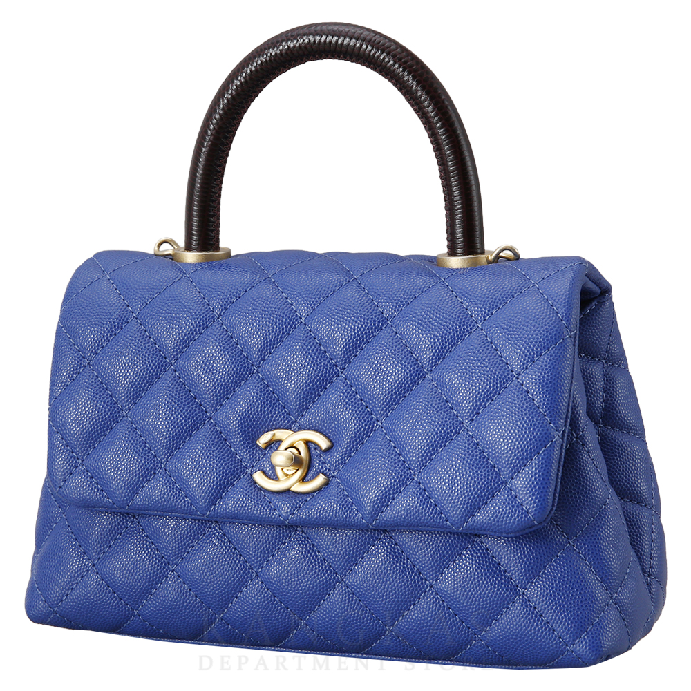CHANEL(USED)샤넬 캐비어 코코핸들 스몰