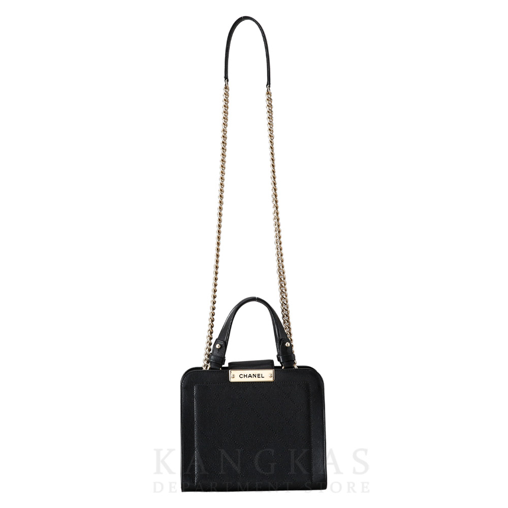 CHANEL(USED)샤넬 시즌 스티치 토트겸 체인 숄더백