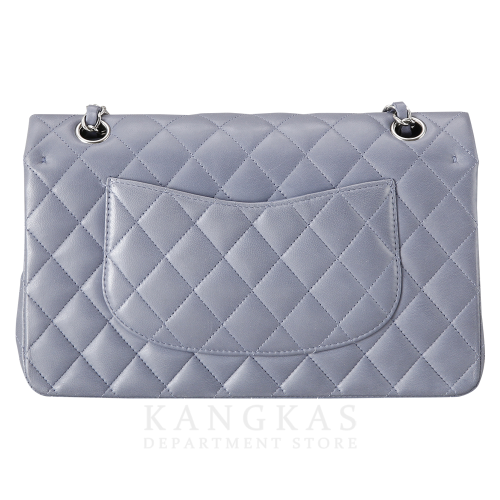CHANEL(USED)샤넬 클래식 램스킨 미듐 그레이
