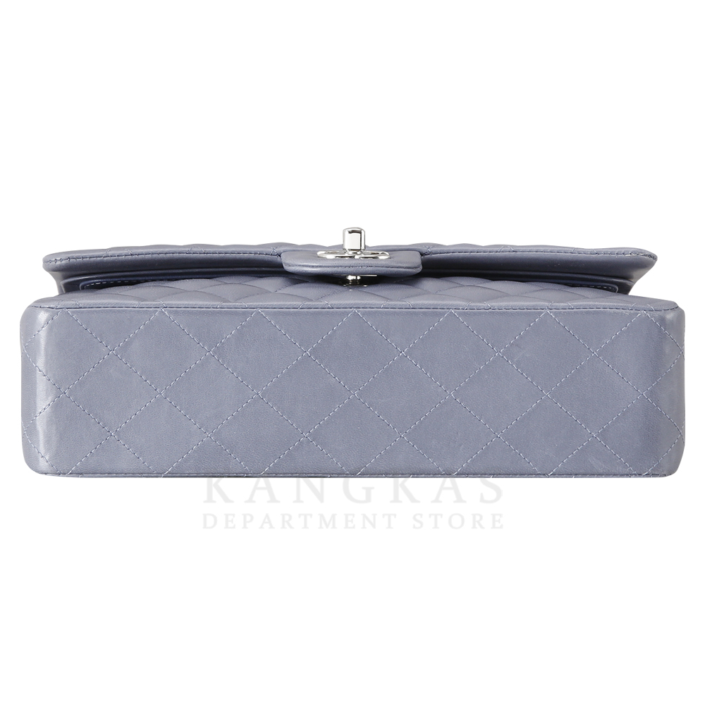 CHANEL(USED)샤넬 클래식 램스킨 미듐 그레이