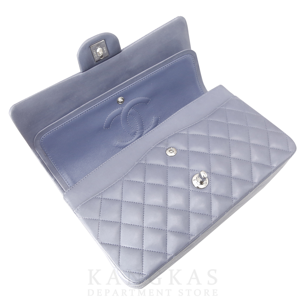 CHANEL(USED)샤넬 클래식 램스킨 미듐 그레이