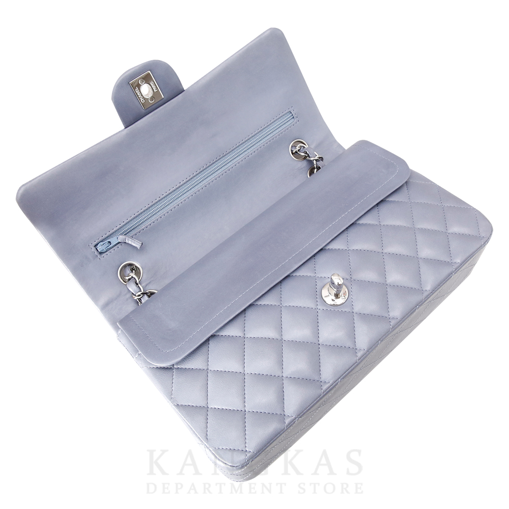 CHANEL(USED)샤넬 클래식 램스킨 미듐 그레이