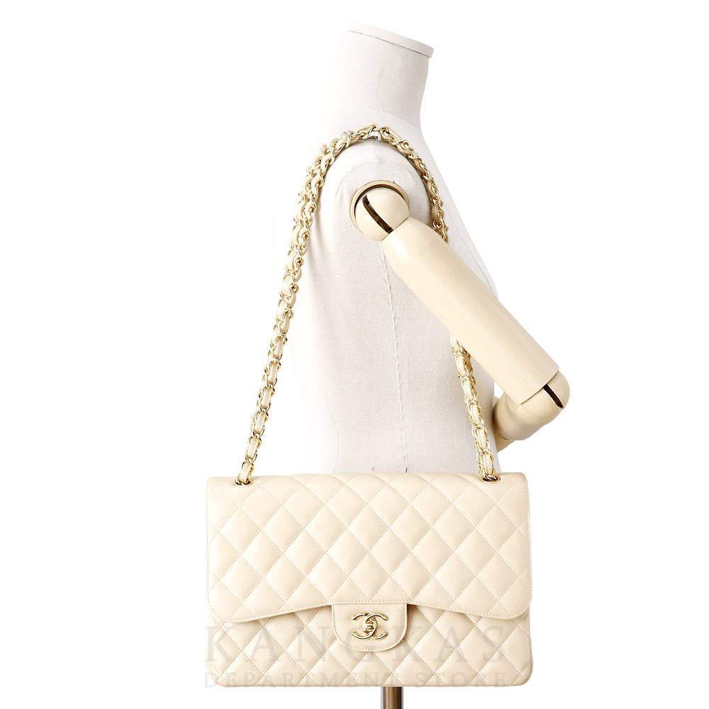 CHANEL(USED)샤넬 캐비어 클래식 라지 플랩백