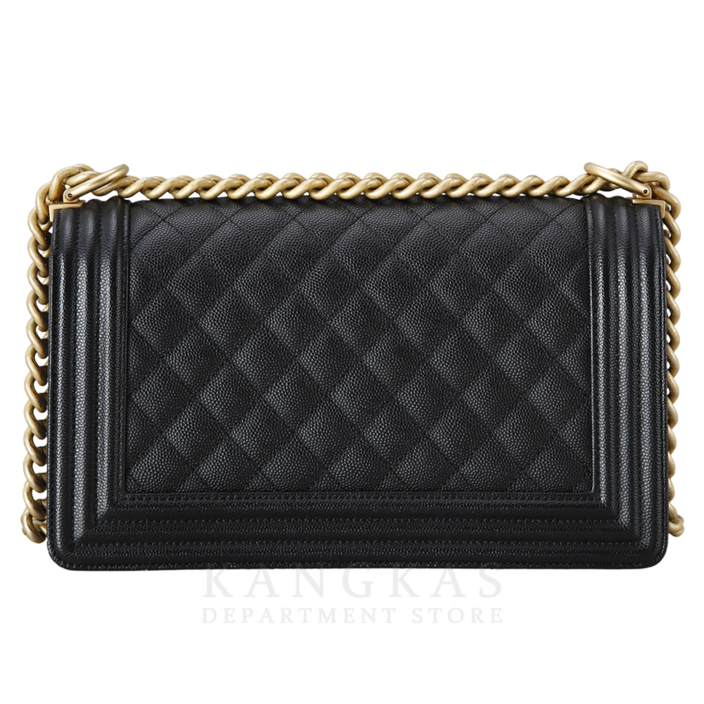 CHANEL(USED)샤넬 캐비어 보이샤넬 미듐