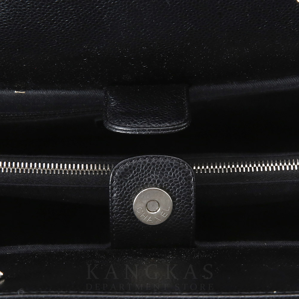 CHANEL(USED)샤넬 시즌 캐비어 토트겸 숄더백
