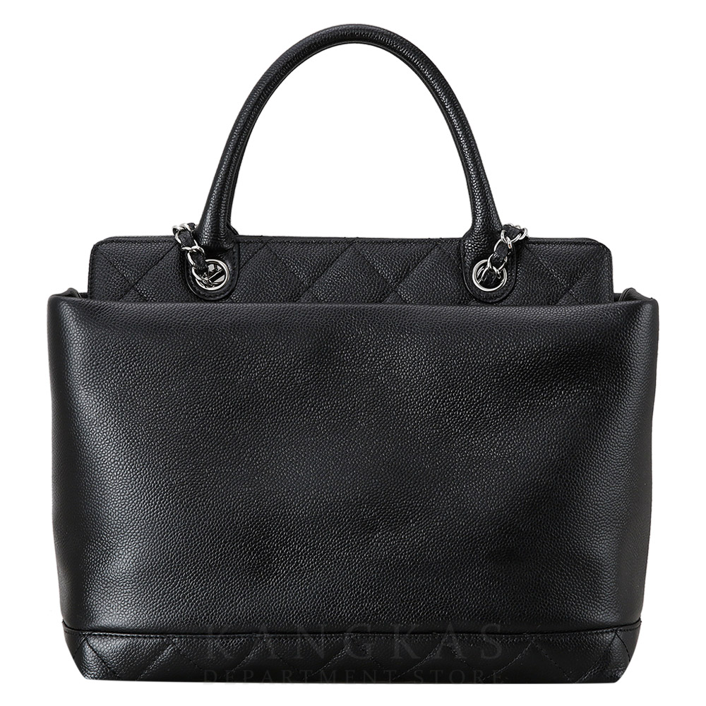 CHANEL(USED)샤넬 시즌 캐비어 토트겸 숄더백