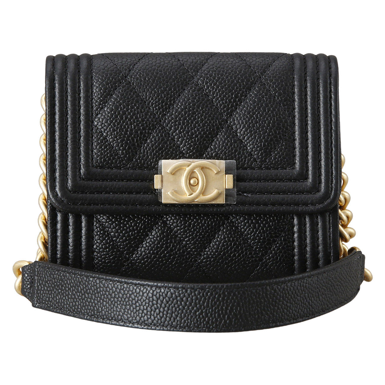 CHANEL(USED)샤넬 보이샤넬 체인 미니 월릿