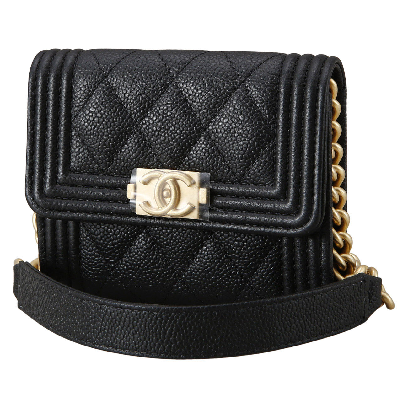 CHANEL(USED)샤넬 보이샤넬 체인 미니 월릿