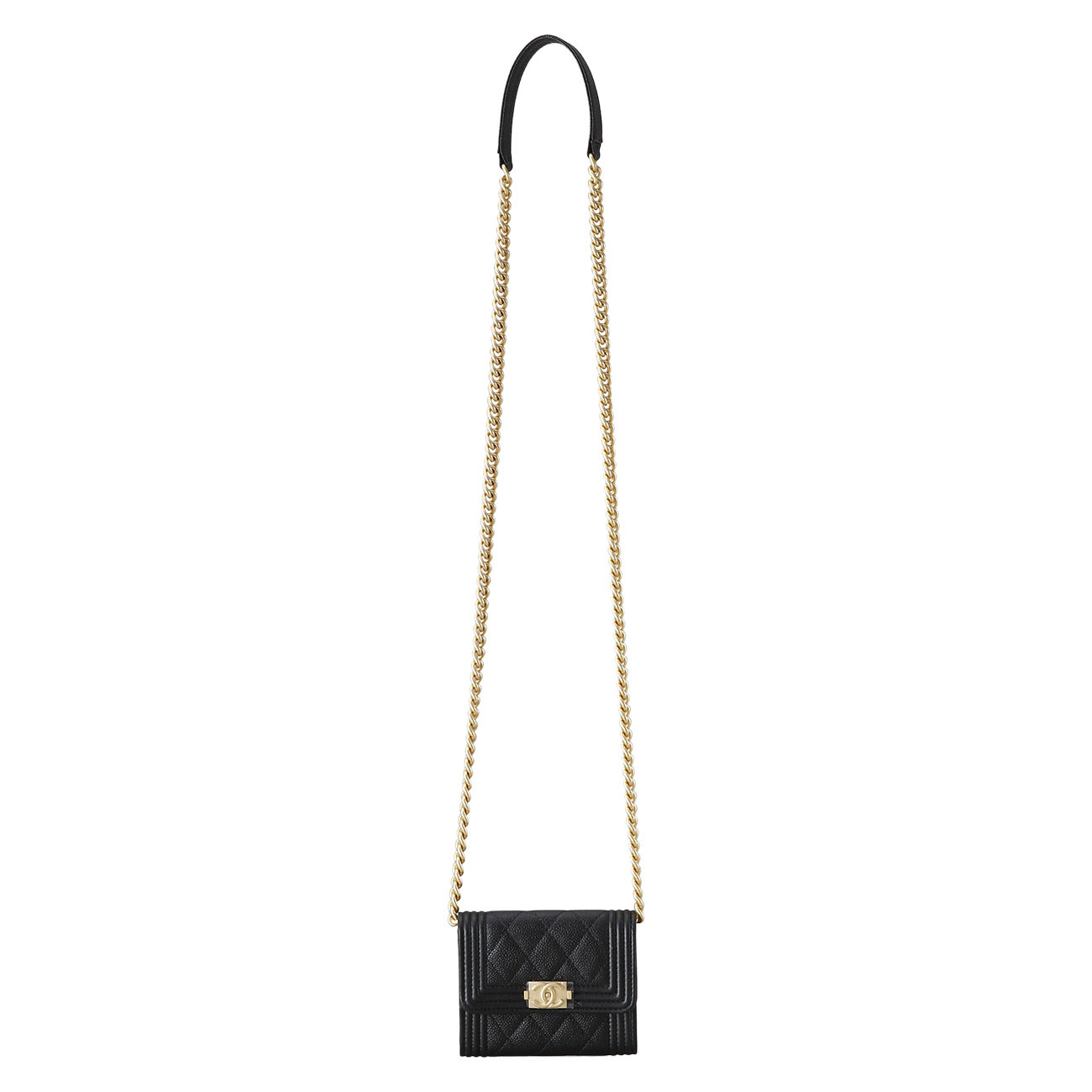 CHANEL(USED)샤넬 보이샤넬 체인 미니 월릿