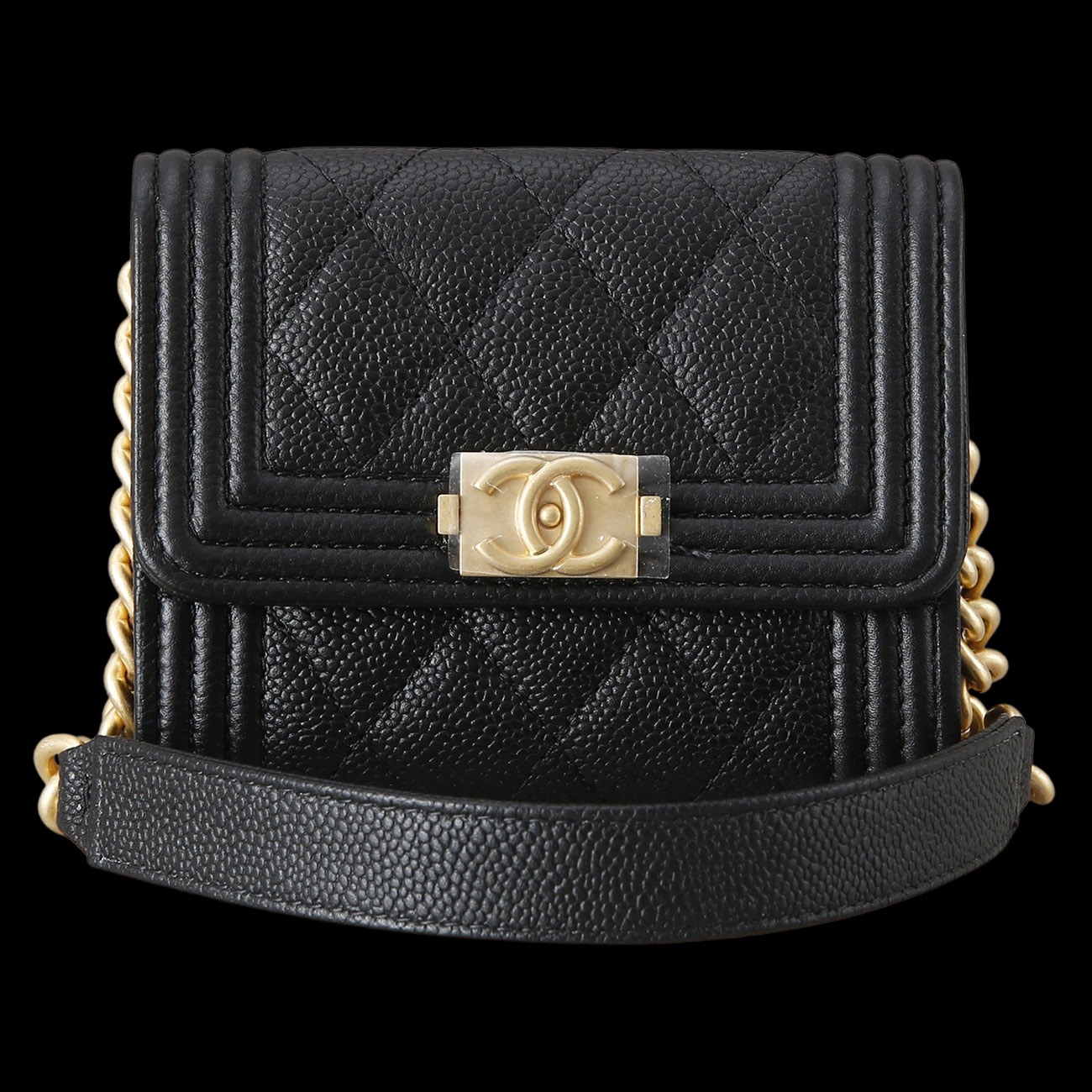 CHANEL(USED)샤넬 보이샤넬 체인 미니 월릿