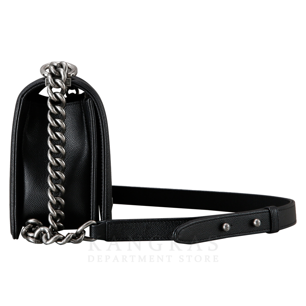 CHANEL(USED)샤넬 캐비어 보이샤넬 미듐