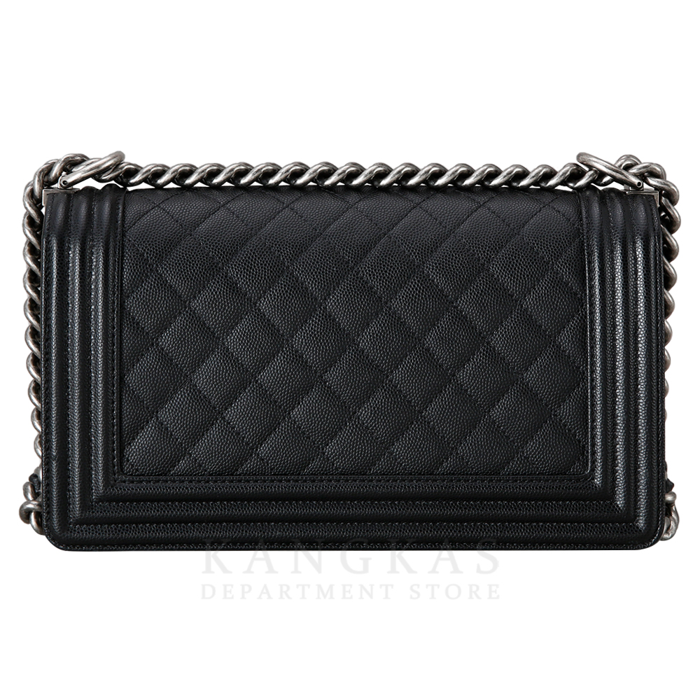 CHANEL(USED)샤넬 캐비어 보이샤넬 미듐