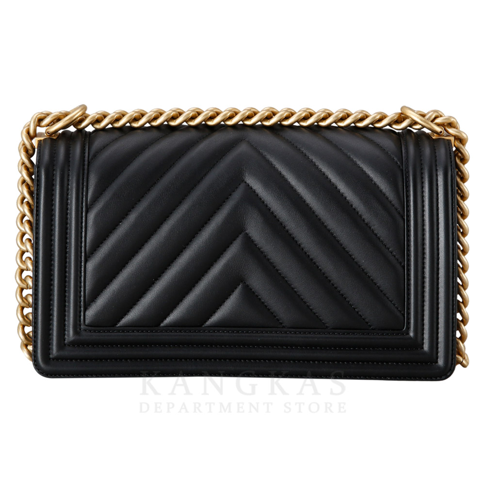 CHANEL(USED)샤넬 보이샤넬 쉐브론 미듐 @@@