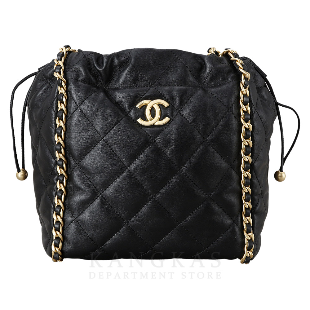 CHANEL(USED)샤넬 AS3125 시즌 드로스트링 체인 버킷백