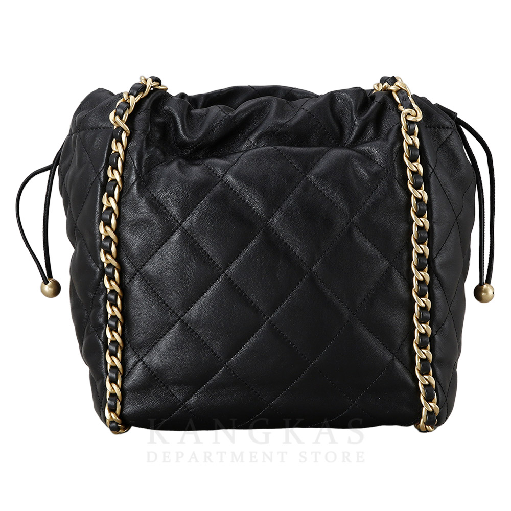 CHANEL(USED)샤넬 AS3125 시즌 드로스트링 체인 버킷백
