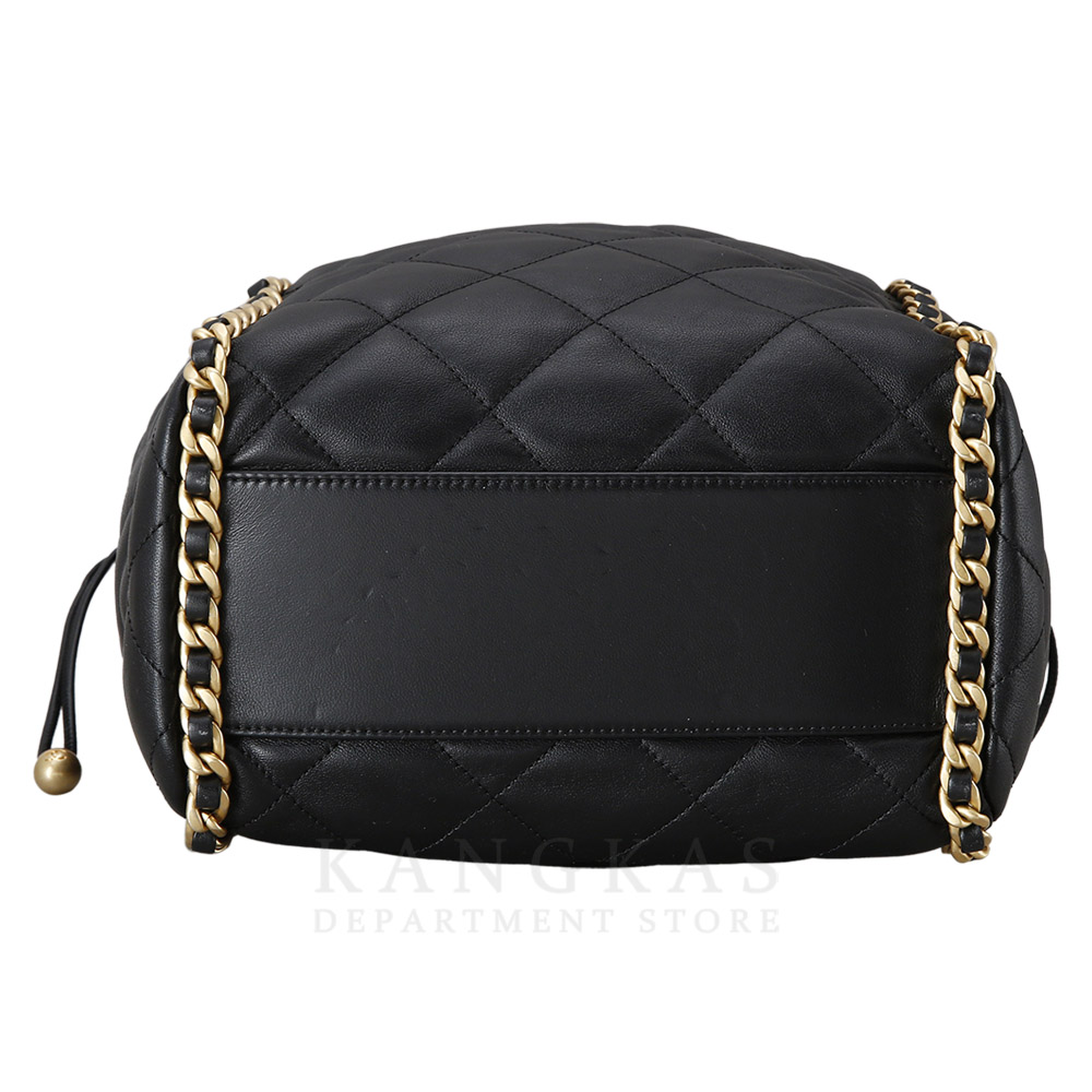CHANEL(USED)샤넬 AS3125 시즌 드로스트링 체인 버킷백