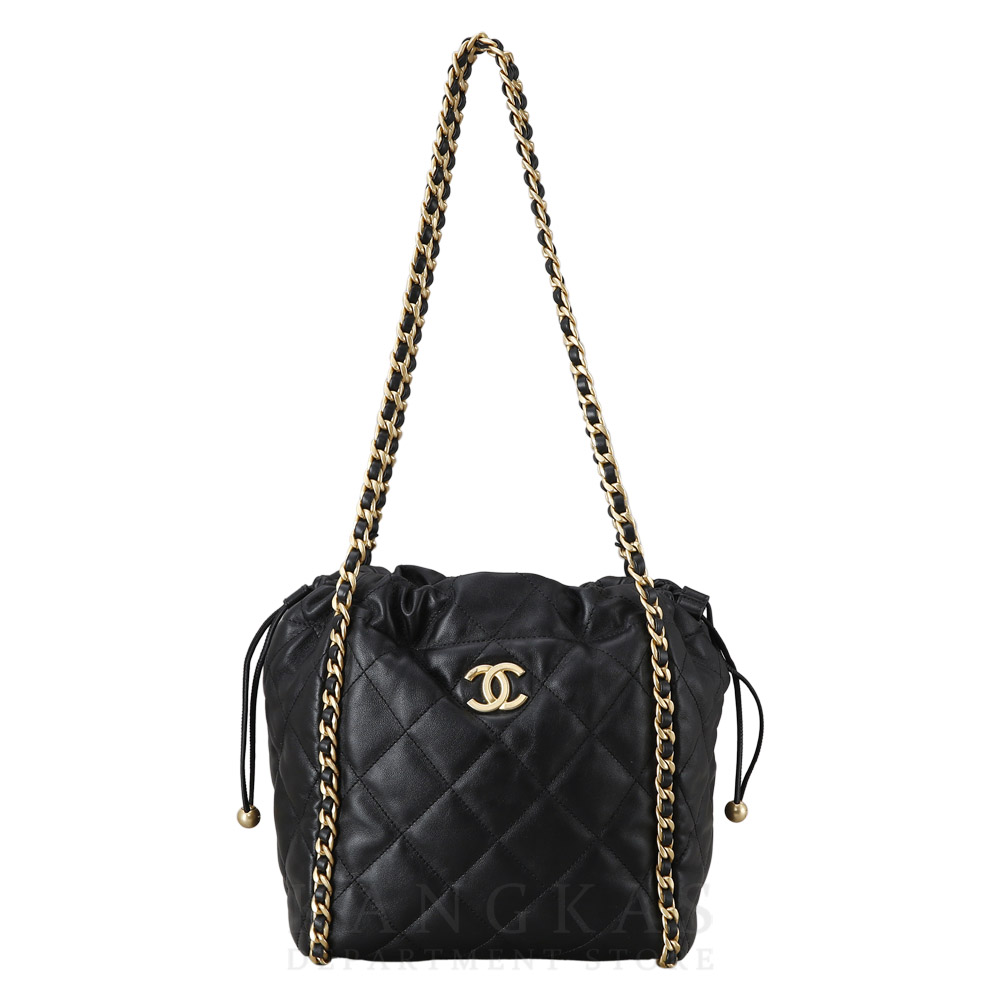 CHANEL(USED)샤넬 AS3125 시즌 드로스트링 체인 버킷백