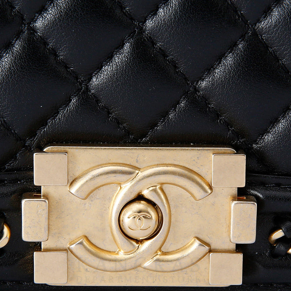 CHANEL(USED)샤넬 시즌 보이샤넬 탑핸들 스몰
