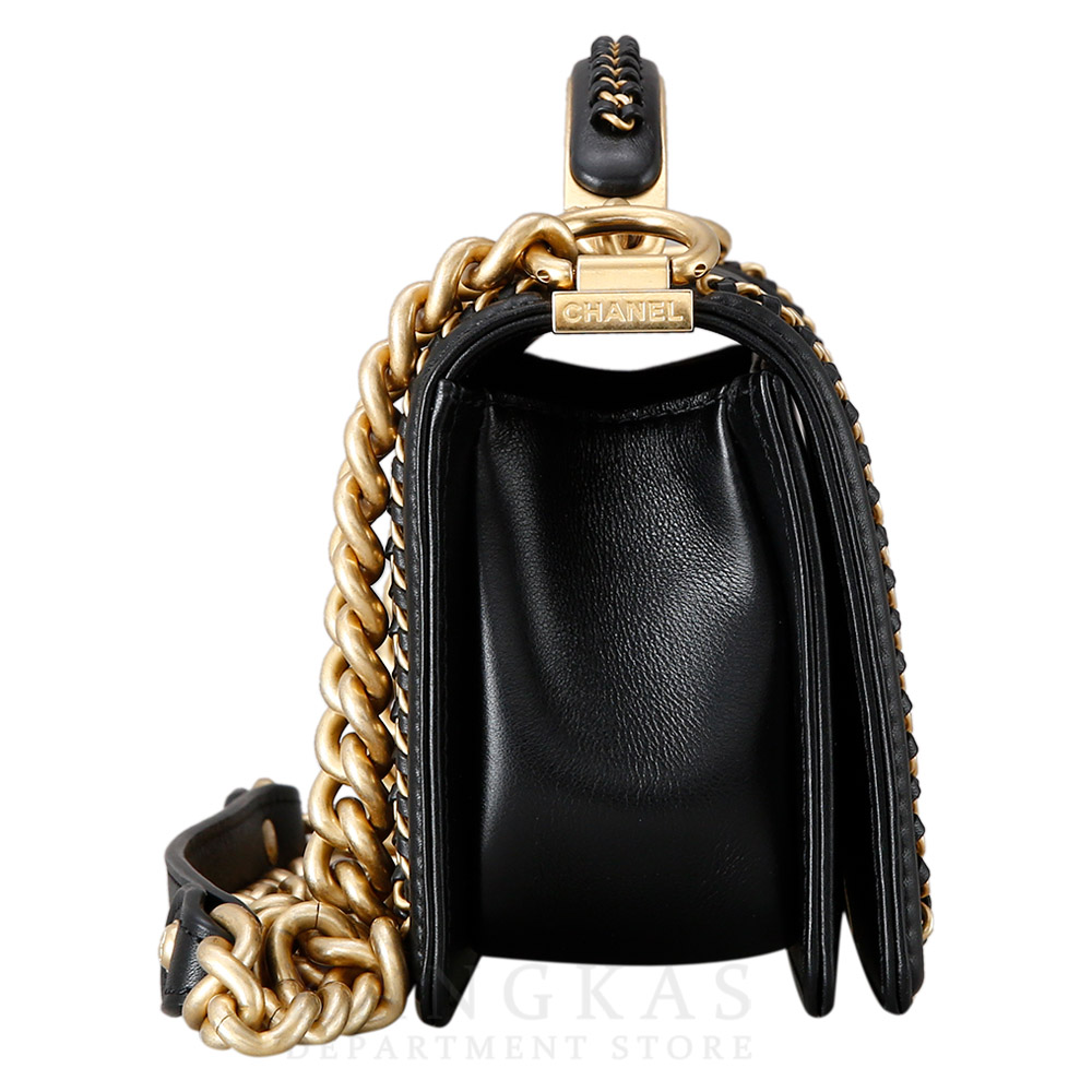 CHANEL(USED)샤넬 시즌 보이샤넬 탑핸들 스몰