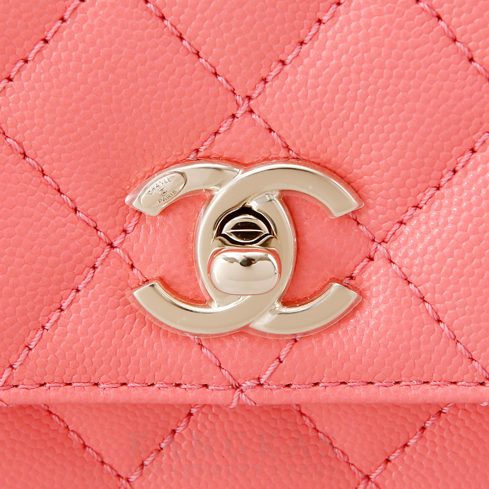 CHANEL(NEW)샤넬 캐비어 코코핸들 스몰 아웃스티치 (새상품) NEW PRODUCT
