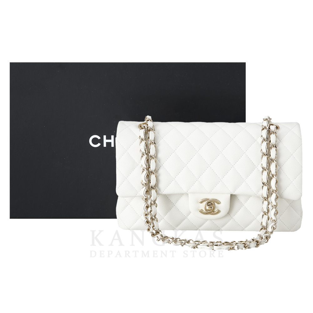 CHANEL(USED)샤넬 클래식 캐비어 미듐