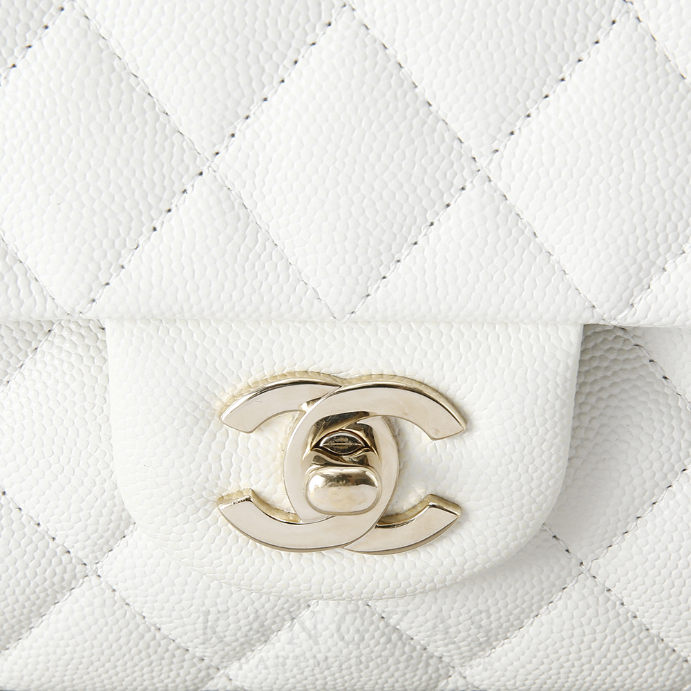 CHANEL(USED)샤넬 클래식 캐비어 미듐