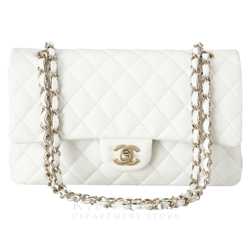 CHANEL(USED)샤넬 클래식 캐비어 미듐