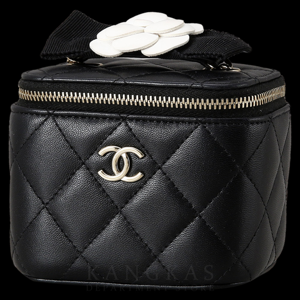 CHANEL(USED)샤넬 램스킨 베니티