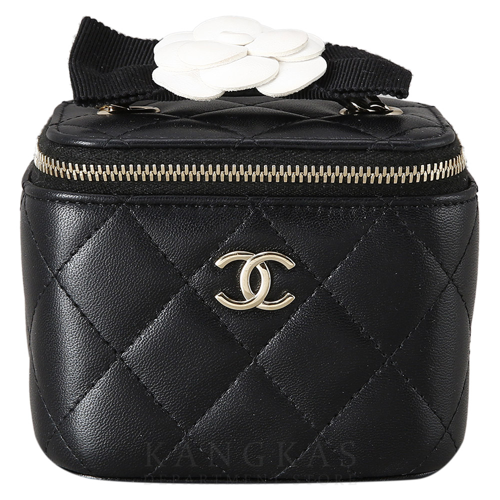CHANEL(USED)샤넬 램스킨 베니티