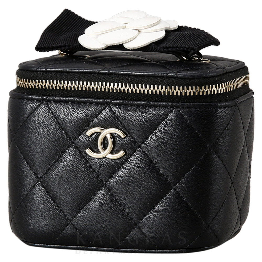 CHANEL(USED)샤넬 램스킨 베니티